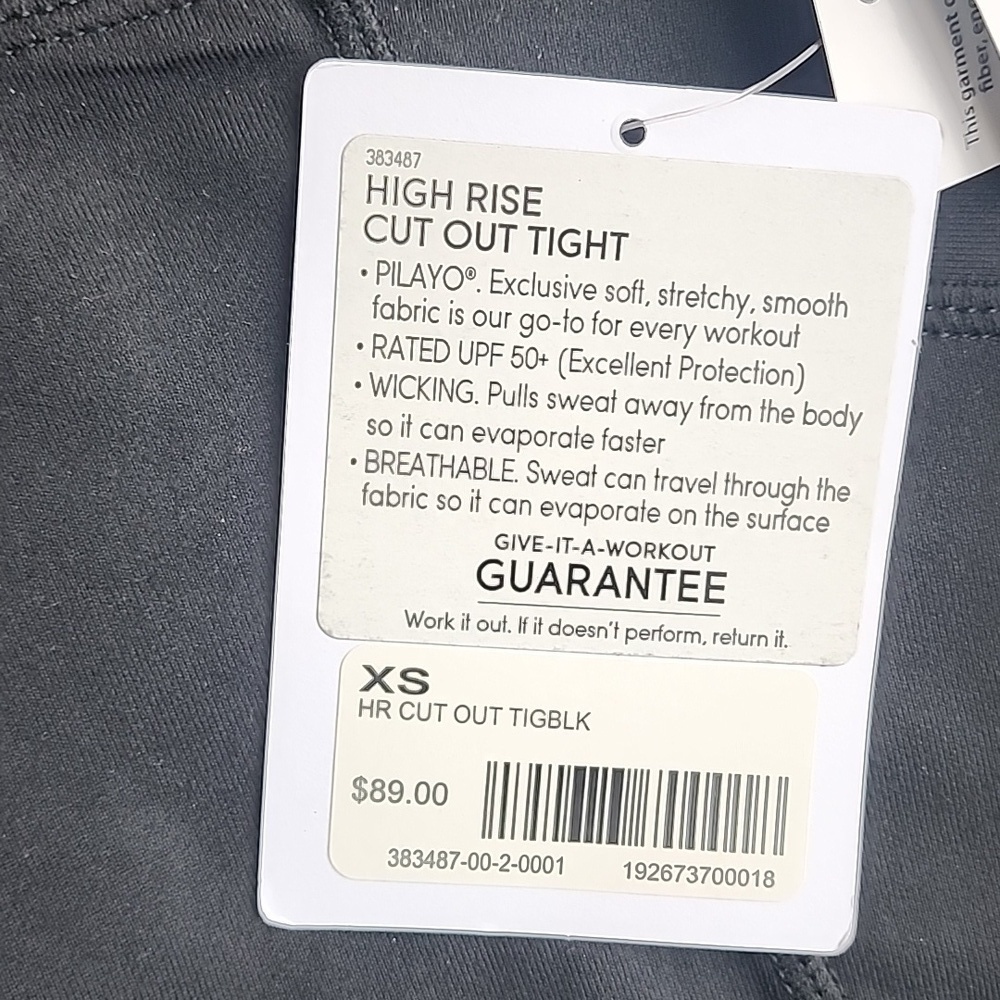 NWT Athleta High Rise Leggings Sz XS - Picture 3 of 7